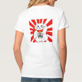 Lucky Cat-Maneki Neko - Becelling T-shirt (Achterkant)