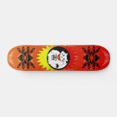 Lucky Cat - Maneki Neko betekent Beckoning Cat Skateboard (Horizontaal)