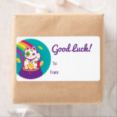 Lucky Cat Maneki Neko Good Luck Pot of Gold Etiket (Insitu)