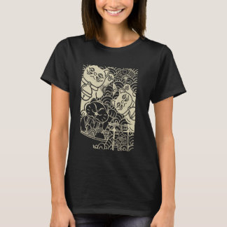 Lucky Cat Maneki-Neko Japan Good Luck japan lif T-shirt