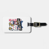 Lucky Cat Maneki Neko – Japanese Fortune Cat  Bagagelabel (Voorkant horizontaal)