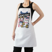 Lucky Cat Maneki Neko – Japanese Fortune Cat Schort (Insitu)