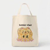 Lucky Cat (Maneki Neko) - "Lucky Cat" Tote Bag (Voorkant)