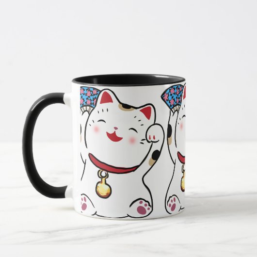 Lucky Cat Maneki Neko mok (Links)