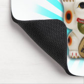 Lucky Cat (Maneki-neko) Muismat (Hoek)