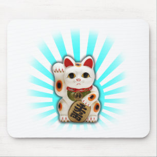 Lucky Cat (Maneki-neko) Muismat