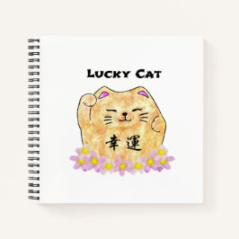 Lucky Cat (Maneki Neko) Notitieboek