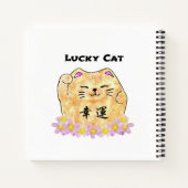 Lucky Cat (Maneki Neko) Notitieboek (Achterkant)