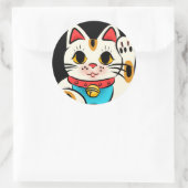 Lucky cat Maneki Neko stickers (Tas)