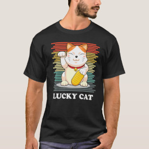 Lucky Cat Maneki Neko T-shirt