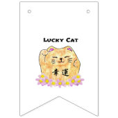 Lucky Cat (Maneki Neko) Vlaggetjes (Eerste vlag)