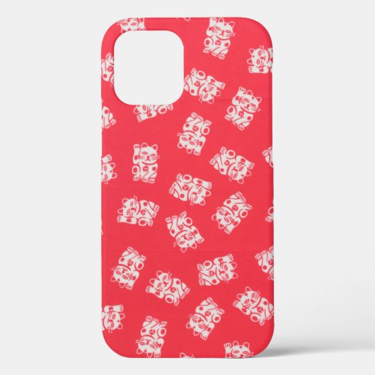Lucky Cat (Manekineko), Japans ontwerp Case-Mate iPhone Case (Achterkant)
