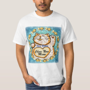 Lucky Cat Meow T-shirt