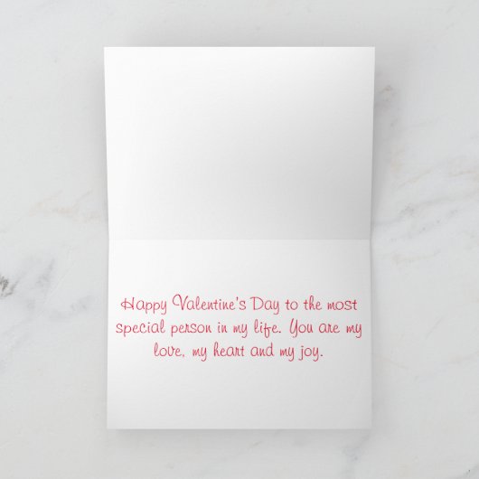 Lucky Cat met Liefde Kaart (Binnen)