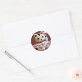Lucky Cat · Nieuwjaar Sticker - Gepersonaliseerd (Envelop)