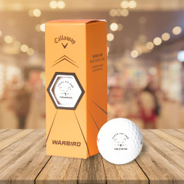 Lucky Cat Papa Gepersonaliseerd Golfballen