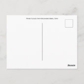 Lucky Cat Prayer Plaques: Tokyo, Japan Briefkaart (Achterkant)