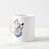 Lucky Cat Ramen Koffiemok (Voorkant links)