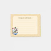 Lucky Cat Ramen Post-it® Notes (Voorkant)