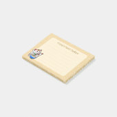 Lucky Cat Ramen Post-it® Notes (Schuin)