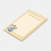 Lucky Cat Ramen Post-it® Notes (Schuin)