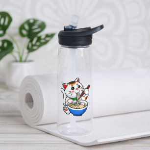 Lucky Cat Ramen Waterfles