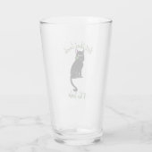 Lucky Cat Saint Patrick's Day Beer Glass Tumbler (Achterkant)