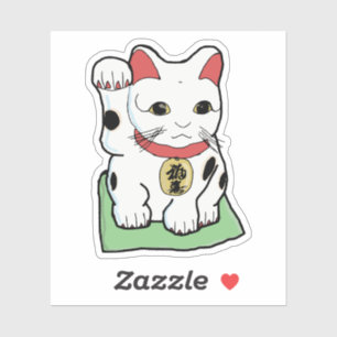 Lucky Cat Sticker