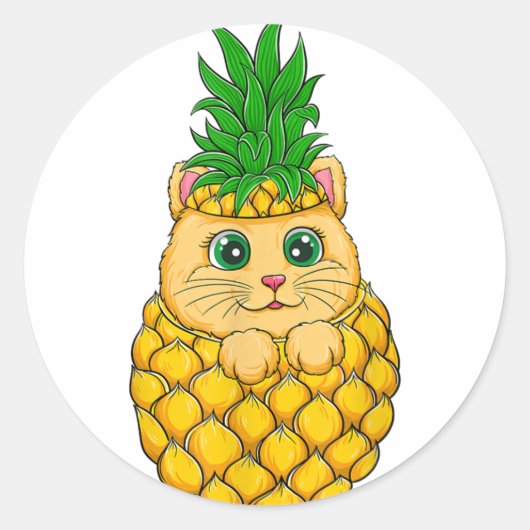 Lucky Cat Sticker - Cute Gift Idee (Voorkant)