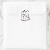 Lucky Cat Sticker Sheet (Tas)