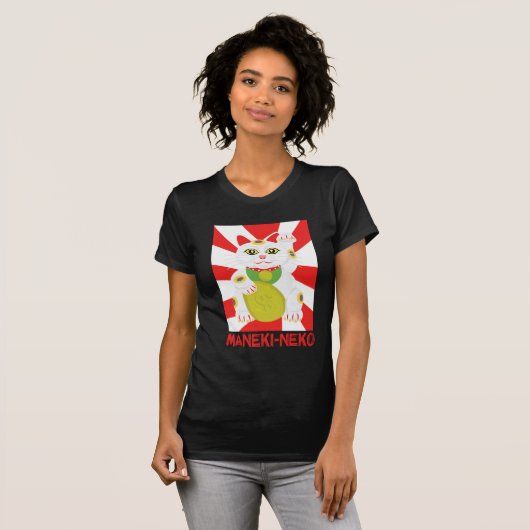 Lucky Cat T-shirt (Voorkant volledig)