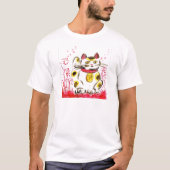 Lucky Cat T-shirt (Voorkant)