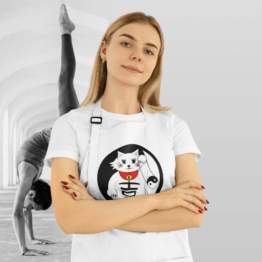 Lucky Cat the Maneki Neko Standaard Schort