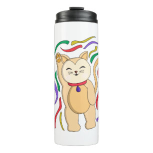 Lucky Cat Thermosbeker