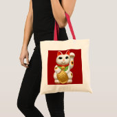Lucky Cat Tote Bag (Voorkant (product))