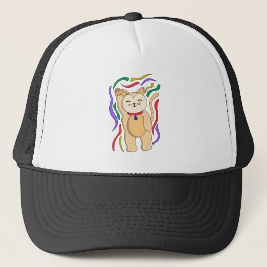 Lucky Cat Trucker Pet (Voorkant)