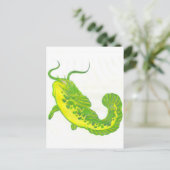 Lucky Catfish Briefkaart (Staand voorkant)