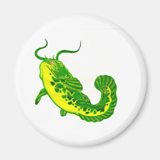 Lucky Catfish Magneet (Voorkant)