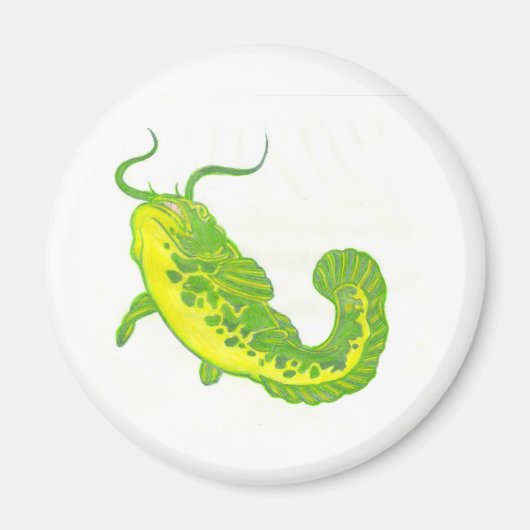 Lucky Catfish Magneet (Voorkant)