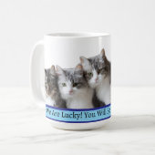 Lucky Cats Beste Papa Koffiemok (Voorkant links)