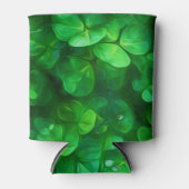 Lucky Celtic Irish Green Shamrocks Blikjeskoeler (Voorkant)