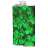 Lucky Celtic Irish Green Shamrocks Heupfles (Links)