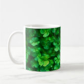 Lucky Celtic Irish Green Shamrocks Koffiemok (Links)