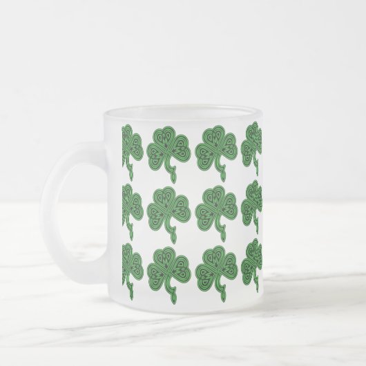 Lucky Celtic Shamrock Beer Mok (Links)