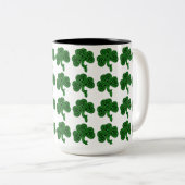 Lucky Celtic Shamrock Mok (Voorkant rechts)