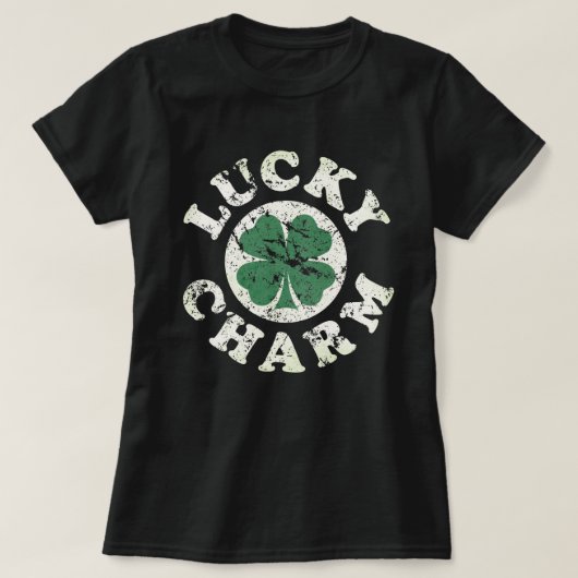 Lucky Charm [4-blad] T-shirt (Design voorkant)