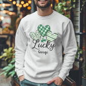 Lucky Charm: aangepaste St. Patrick's Day Mannen T-shirt