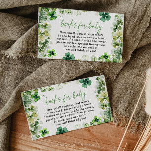Lucky Charm Baby shower Boeken voor Baby Kaarten