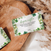 Lucky Charm Baby shower Luier Raffle Kaarten