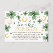 Lucky Charm Books for Baby Card Informatiekaartje (Voorkant)